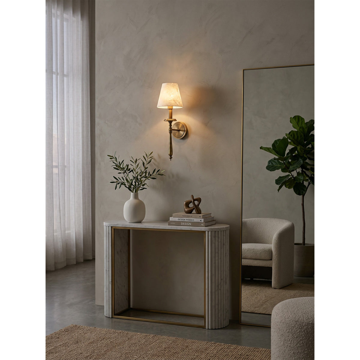 Oxford Alabaster Wall Sconce