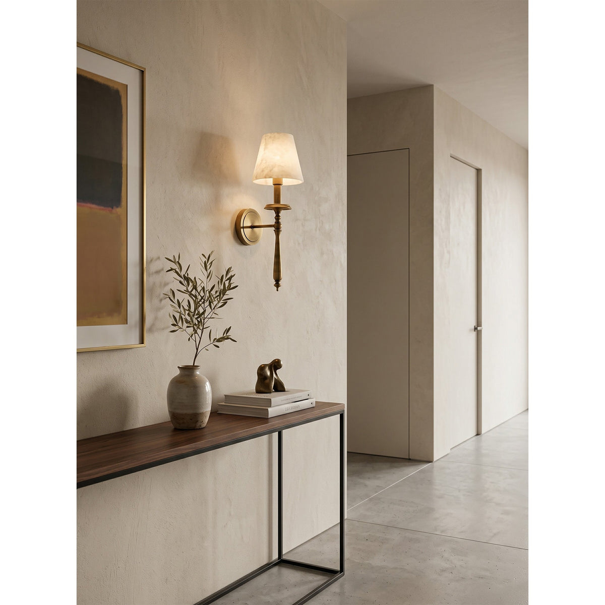 Oxford Alabaster Wall Sconce