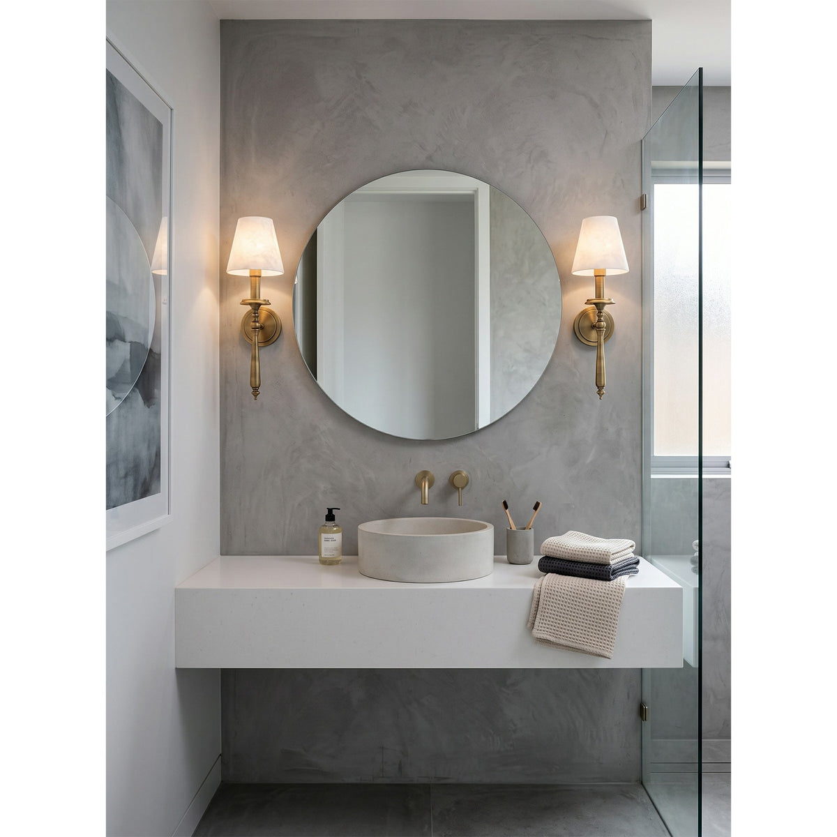 Oxford Alabaster Wall Sconce