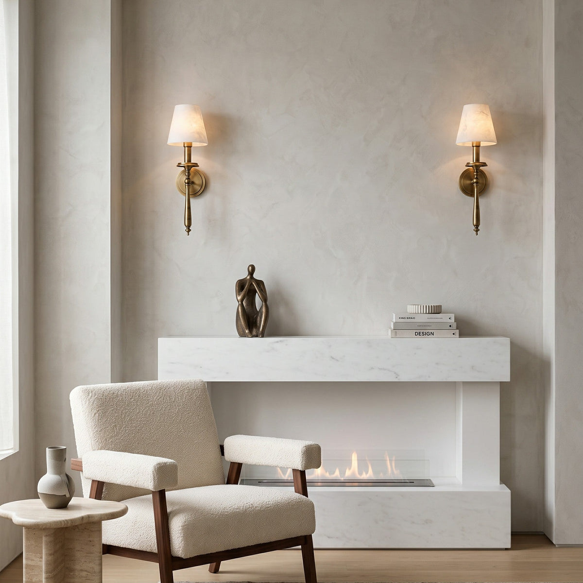 Oxford Alabaster Wall Sconce