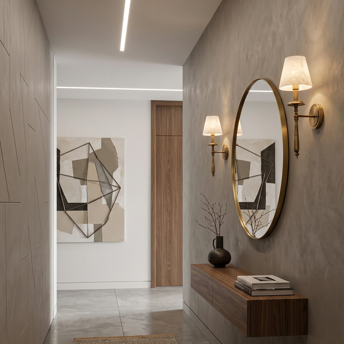Oxford Alabaster Wall Sconce