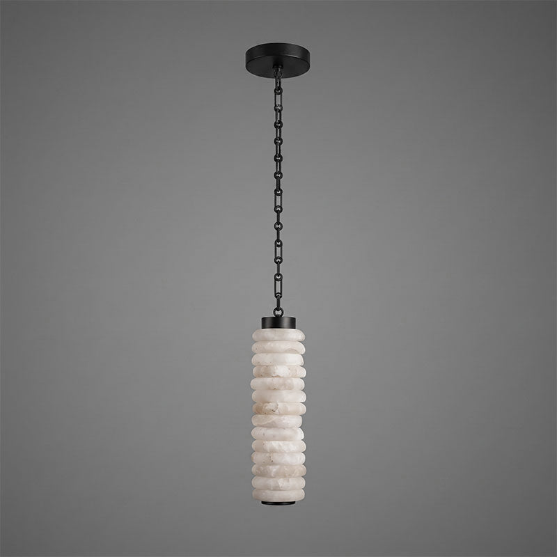 Payson Chain Alabaster Chandelier