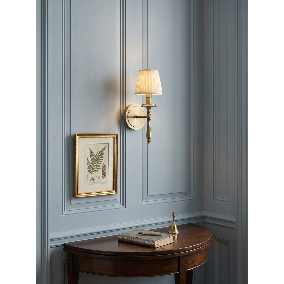 Oxford Brass Wall Sconce