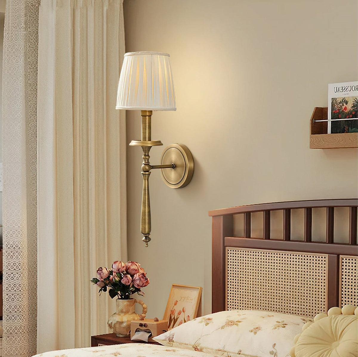 Oxford Brass Wall Sconce