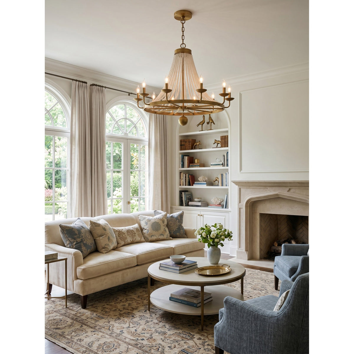 Pearl Fiona Chandelier