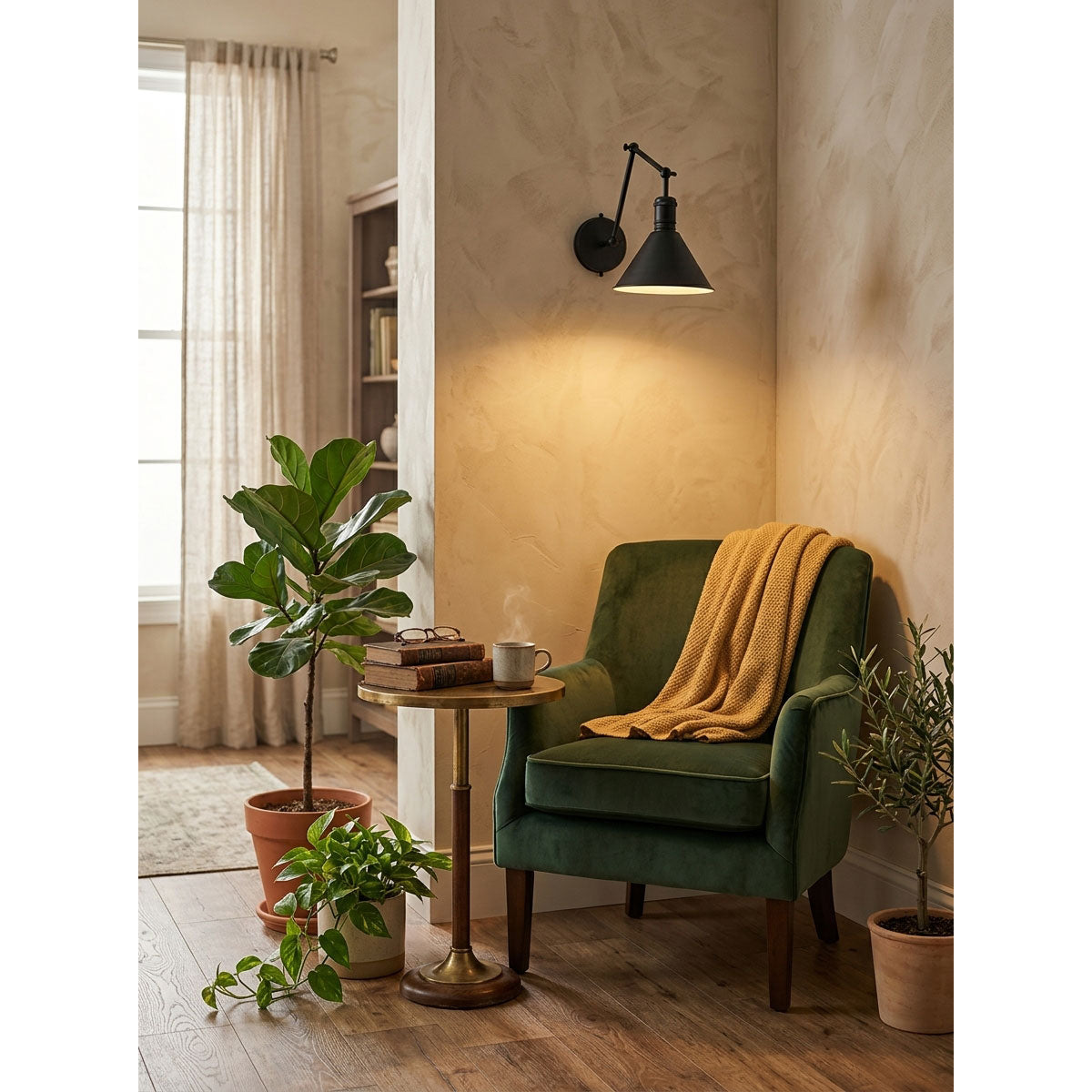 Portland Swing-Arm Wall Sconce
