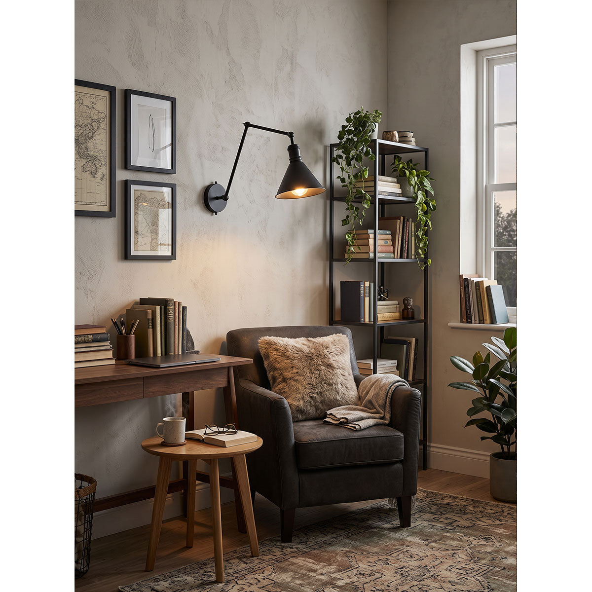 Portland Swing-Arm Wall Sconce