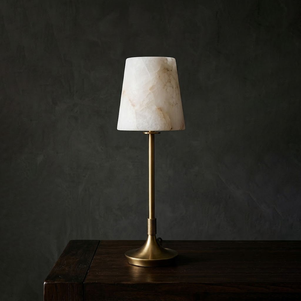 Rhodes Alabaster Table Lamp