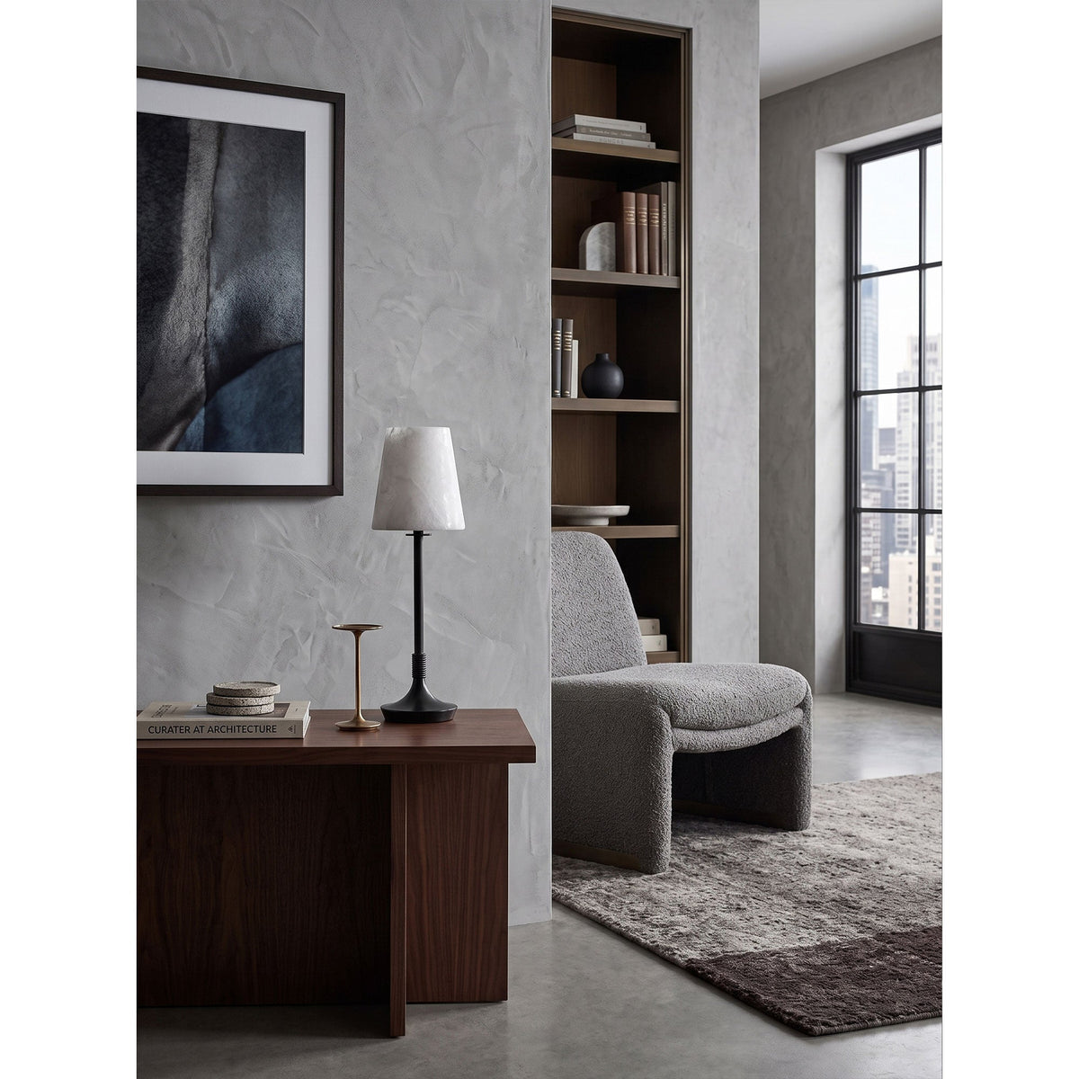 Rhodes Alabaster Table Lamp