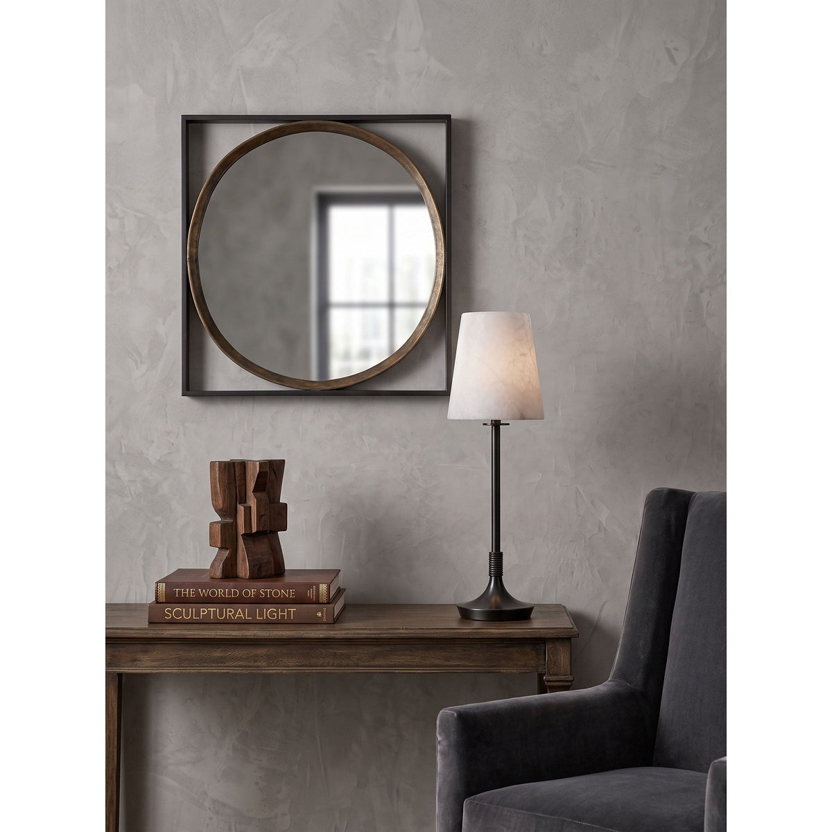 Rhodes Alabaster Table Lamp