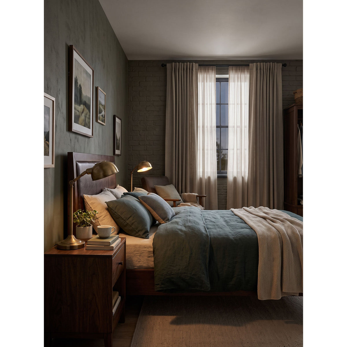 Robert Abbey Adjustable Table Lamp