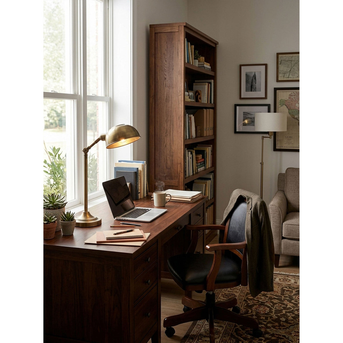 Robert Abbey Adjustable Table Lamp