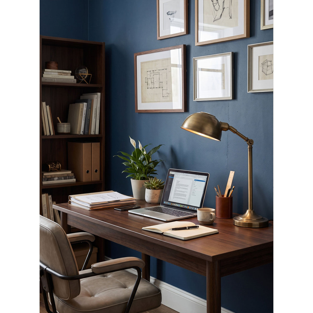 Robert Abbey Adjustable Table Lamp