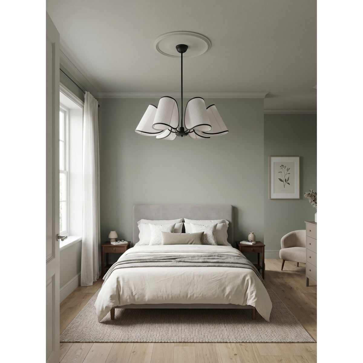 Rory Fabric Chandelier