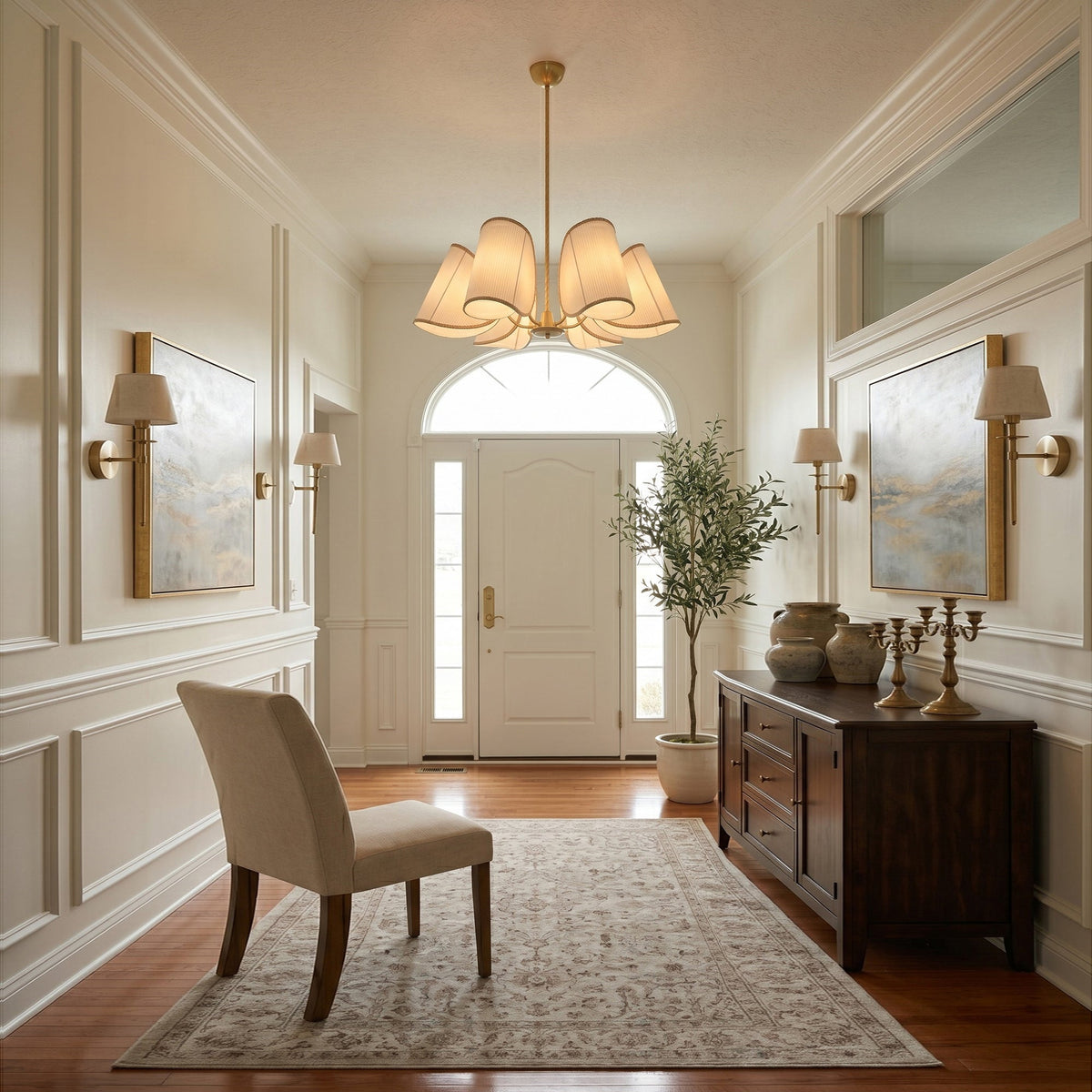 Rory Fabric Chandelier