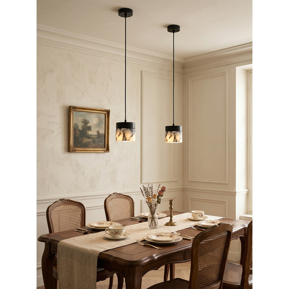 Round Marble Pendant Lamp
