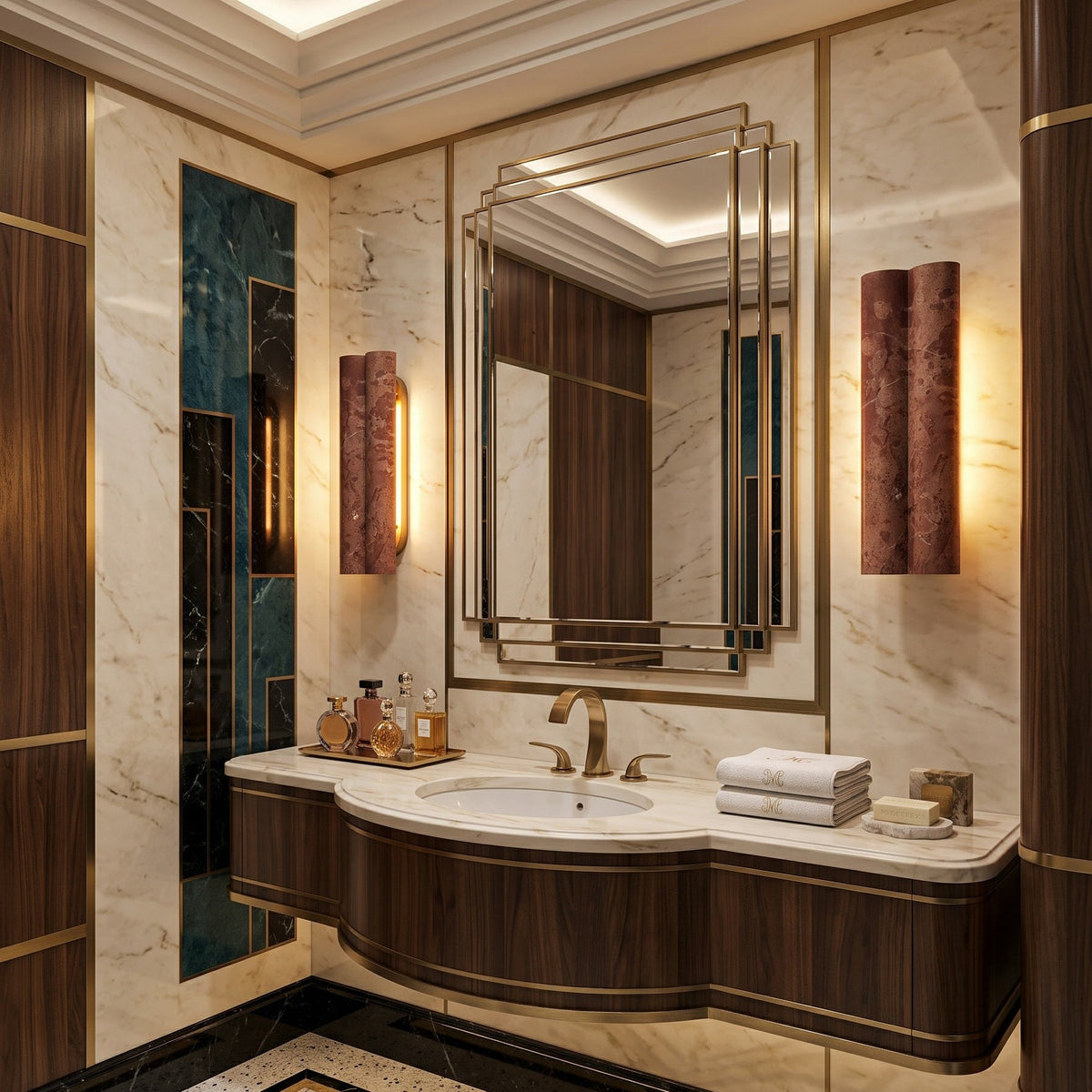 Rovara Marble Wall Sconce