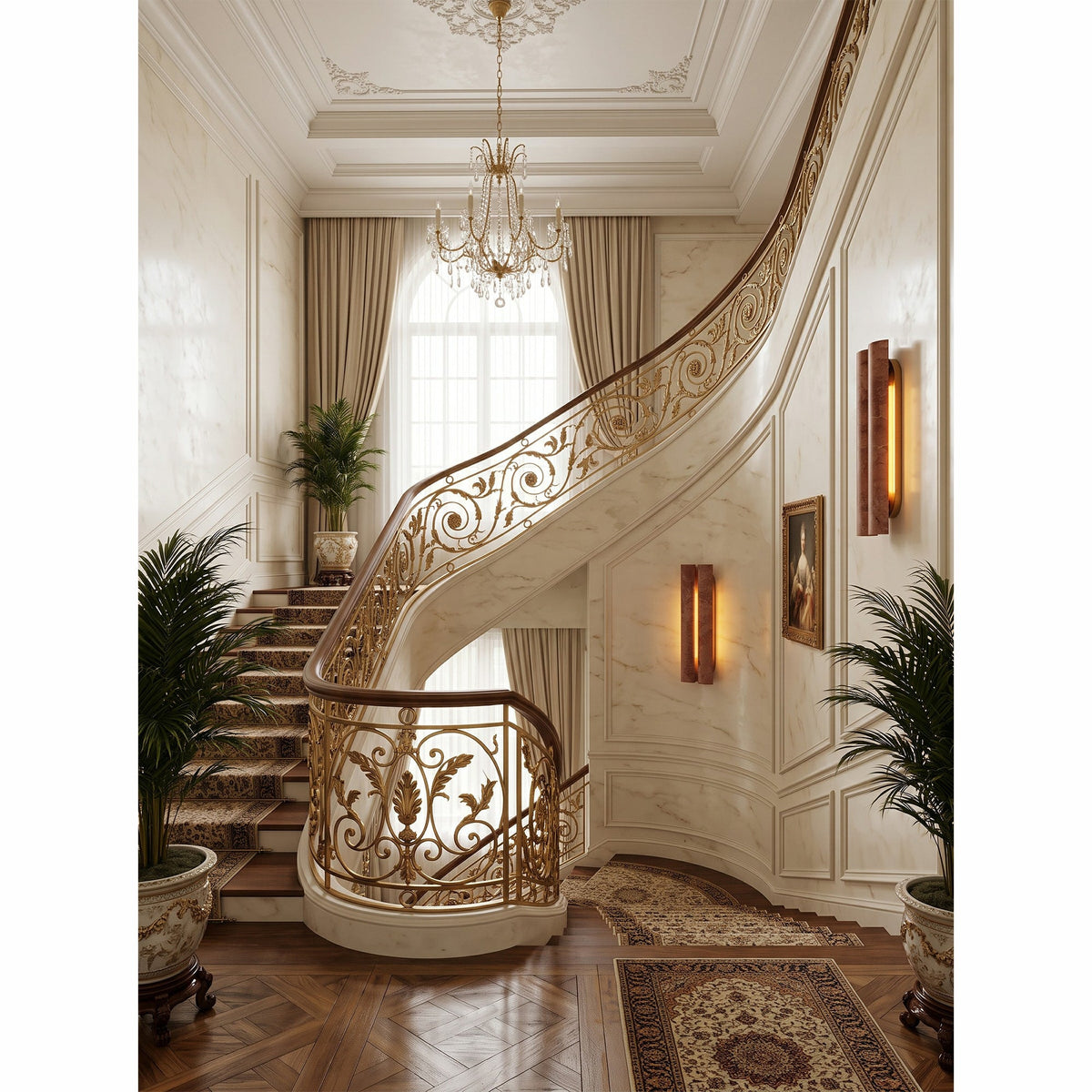 Rovara Marble Wall Sconce