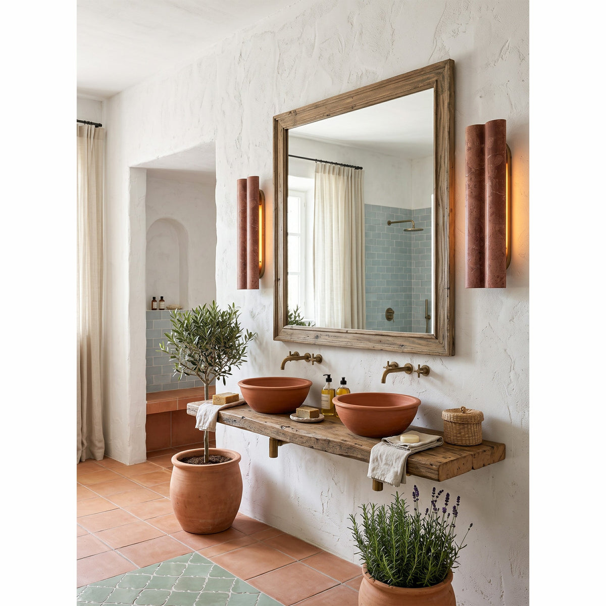 Rovara Marble Wall Sconce