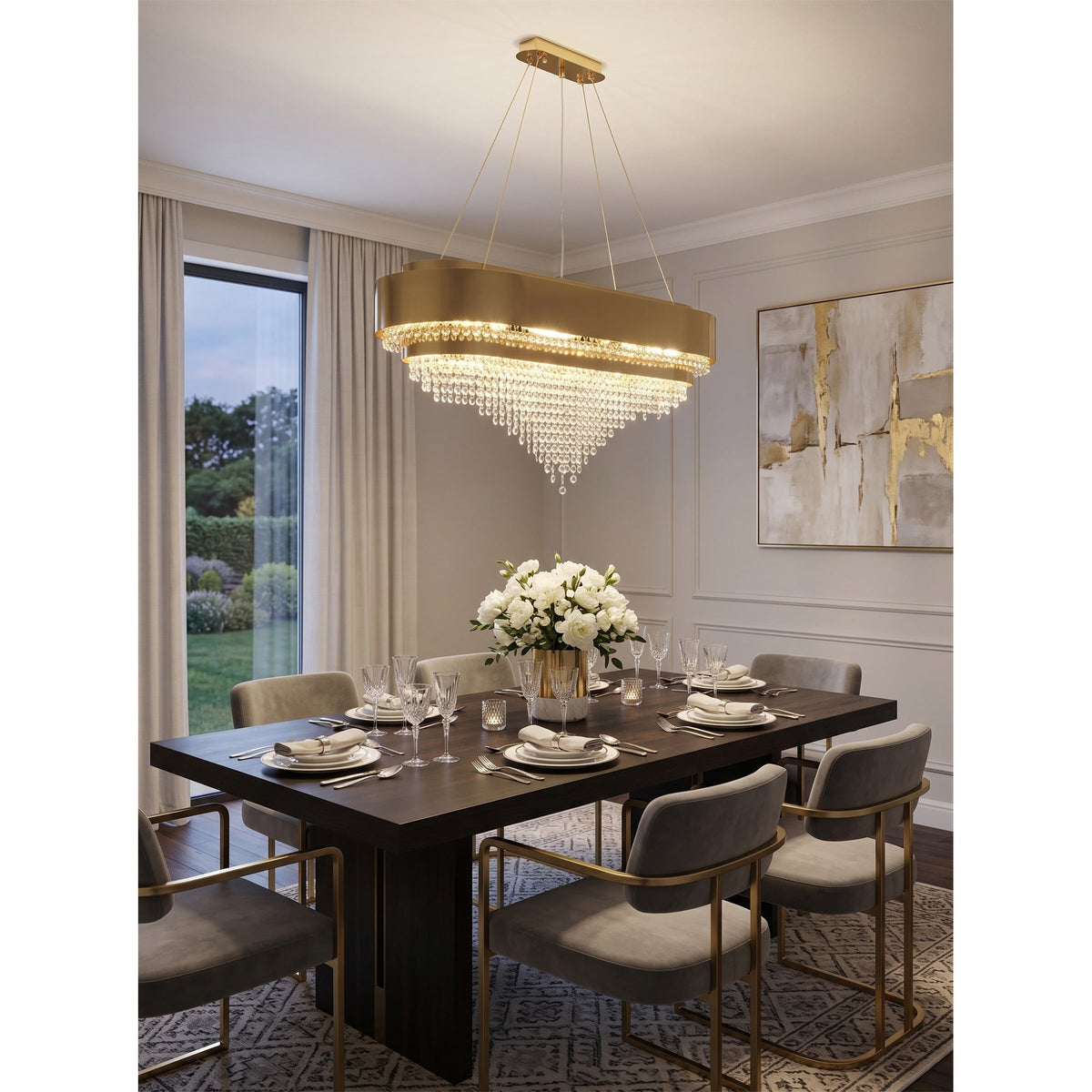 Rylight Crystal Chandelier