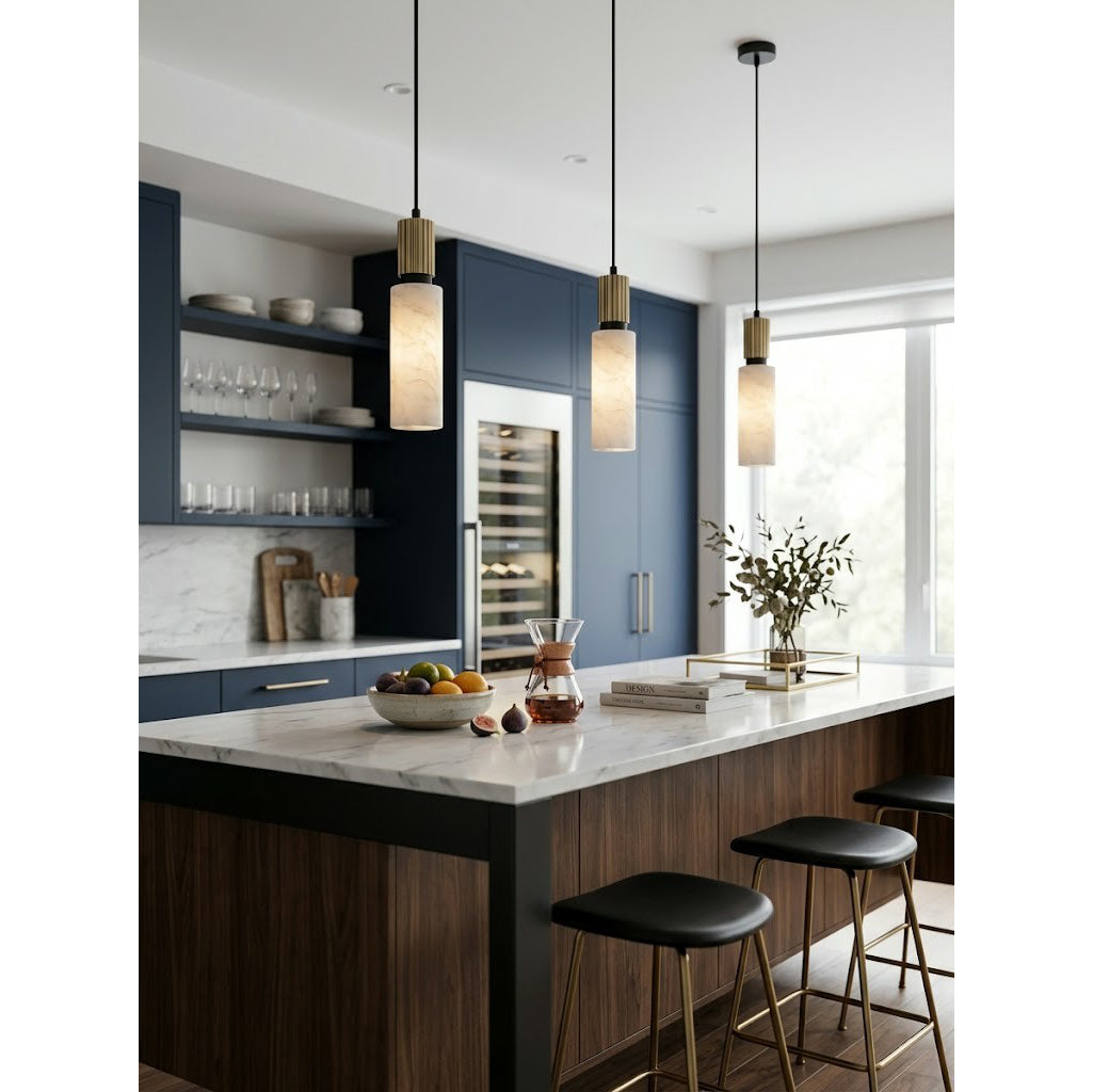 Santorini Alabaster Pendant Lamp