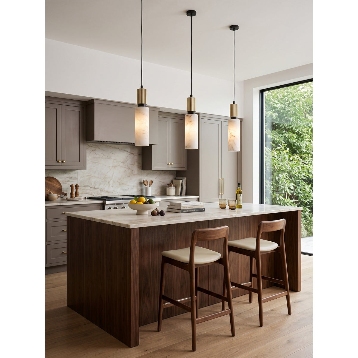 Santorini Alabaster Pendant Lamp
