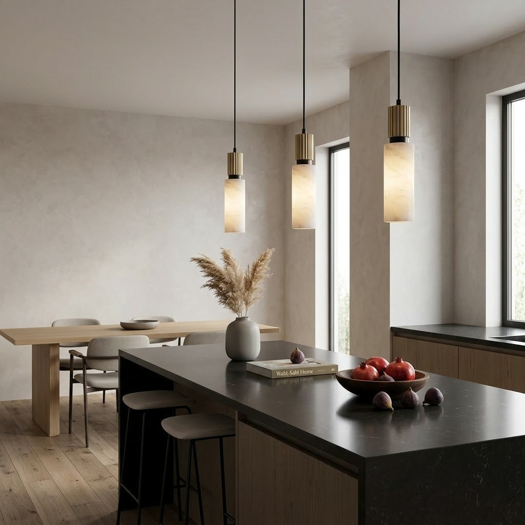 Santorini Alabaster Pendant Lamp