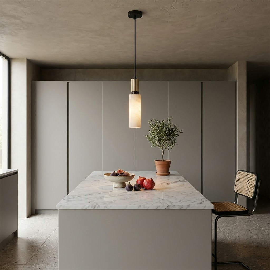 Santorini Alabaster Pendant Lamp