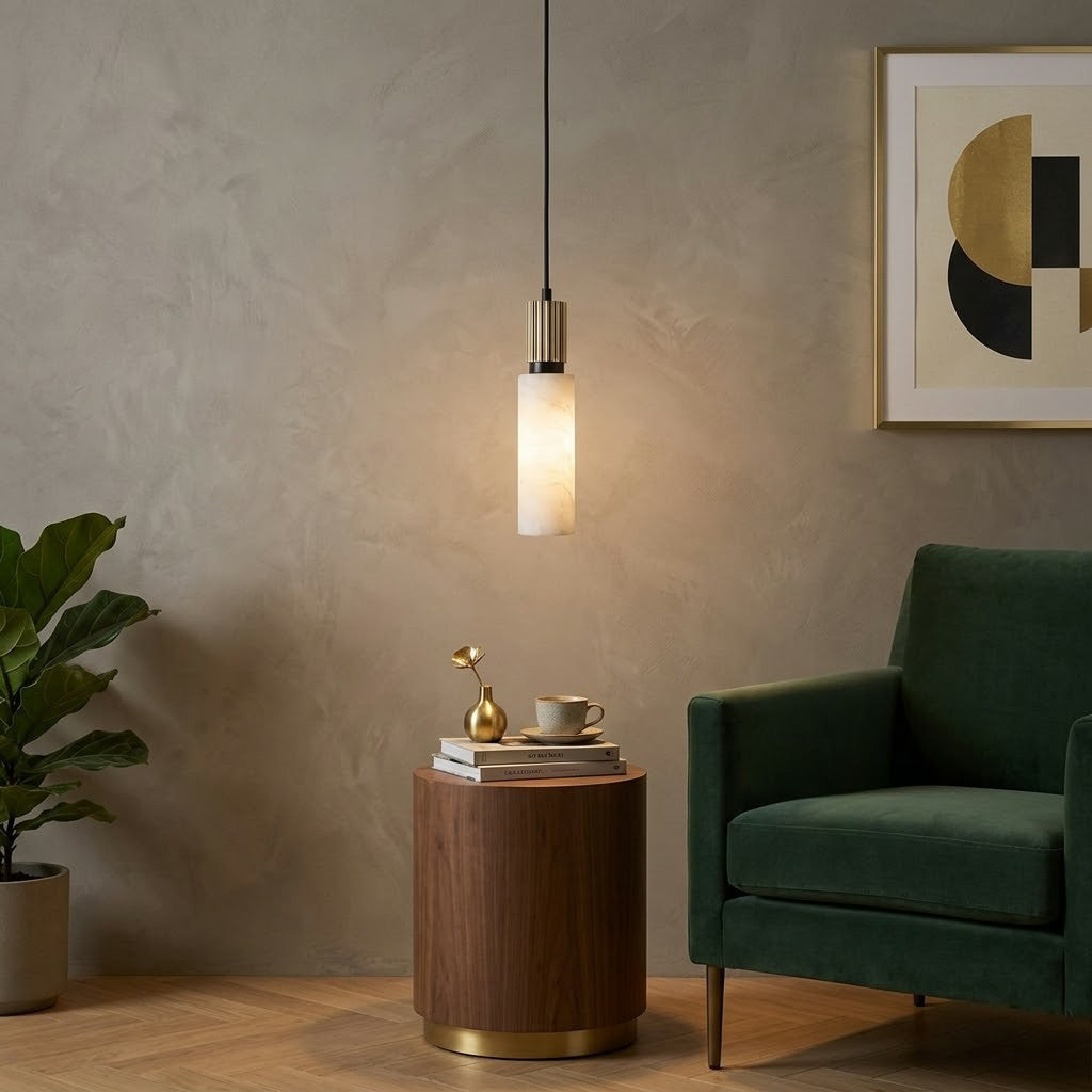 Santorini Alabaster Pendant Lamp