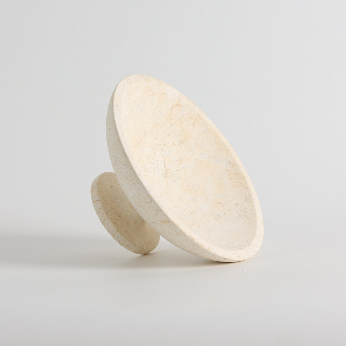 Savannah Stone Pedestal Bowl