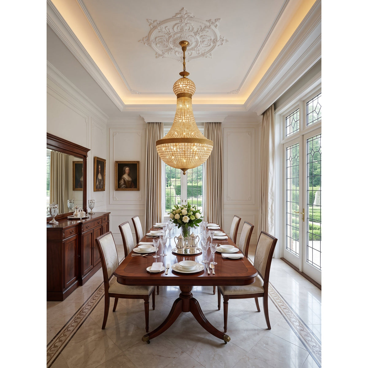 Savoy Crystal Chandelier