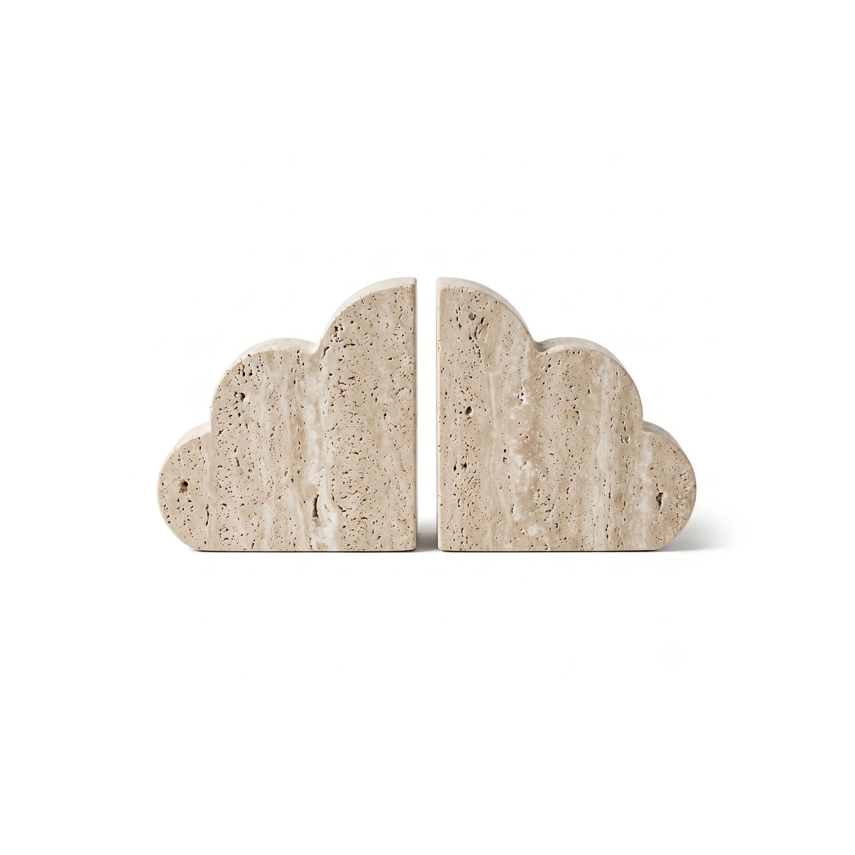 Scala Travertine Bookends