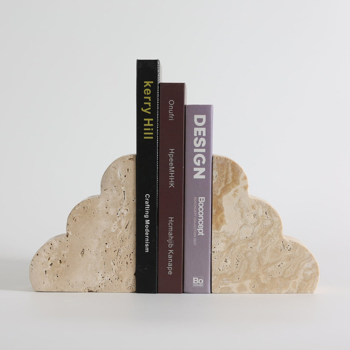 Scala Travertine Bookends