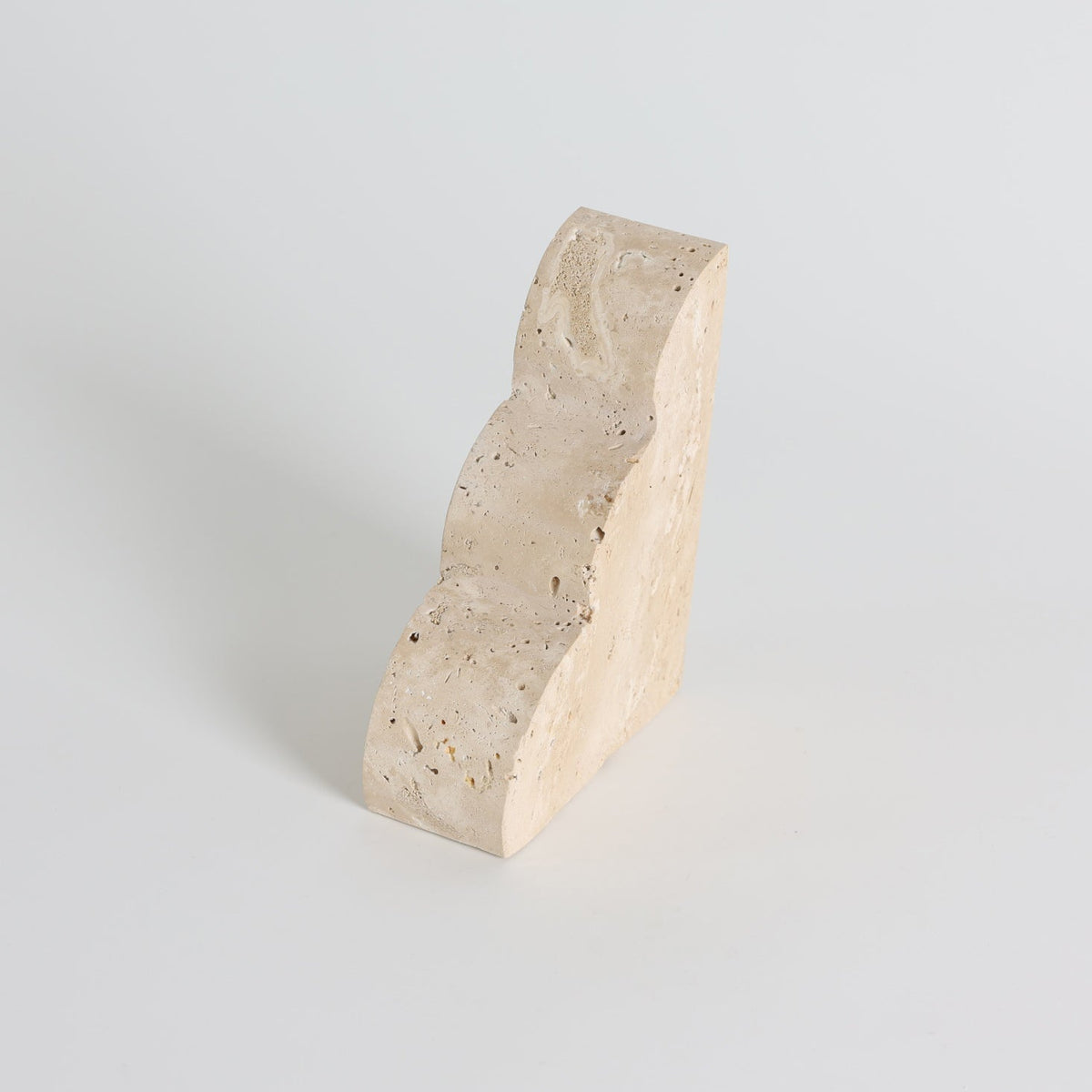 Scala Travertine Bookends