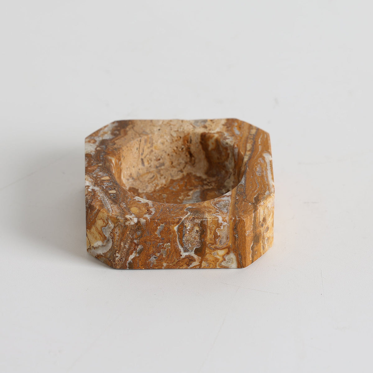 Sedona Hexagonal Marble Catchall Dish