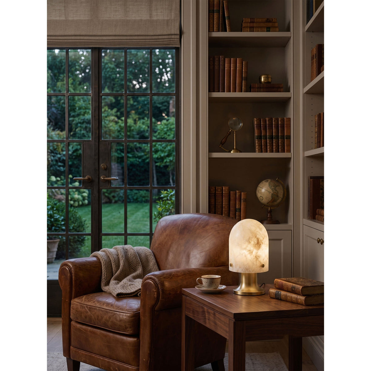 Seine Alabaster Table Lamp