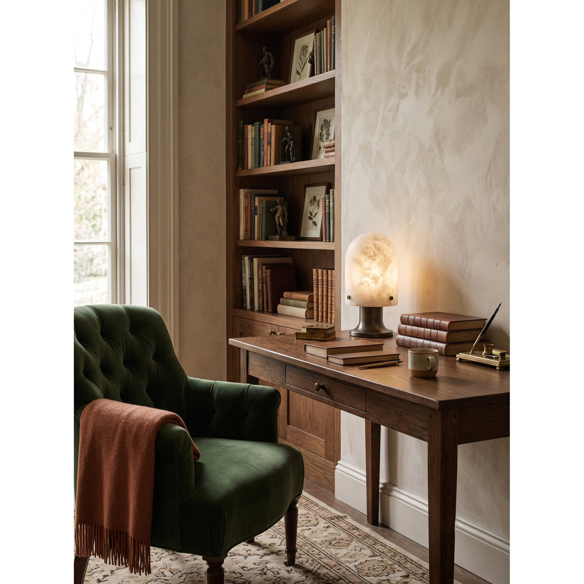 Seine Alabaster Table Lamp