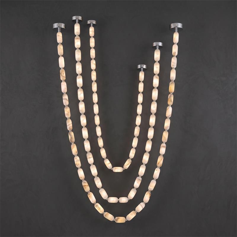 Seravelle Alabaster Chandelier