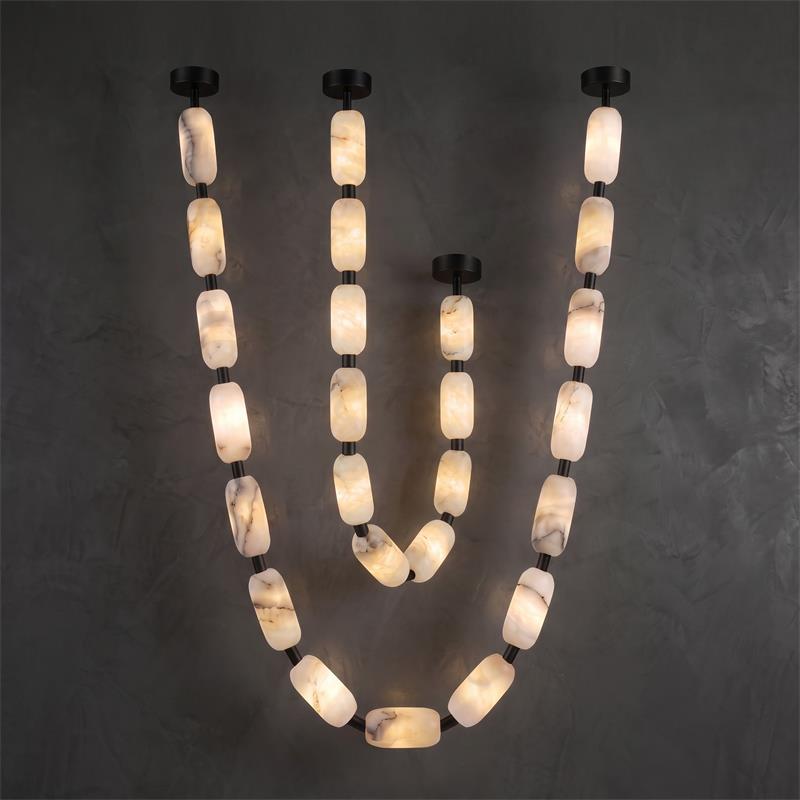 Seravelle Alabaster Chandelier