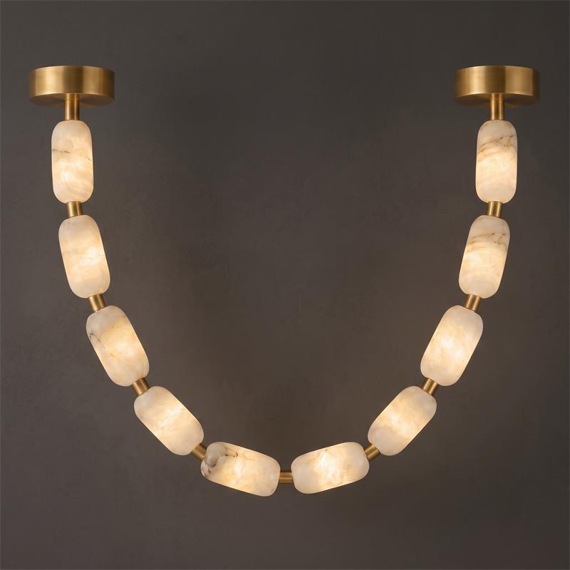 Seravelle Alabaster Chandelier