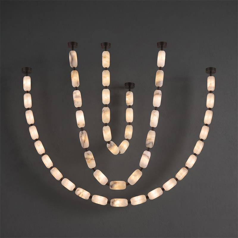 Seravelle Alabaster Chandelier