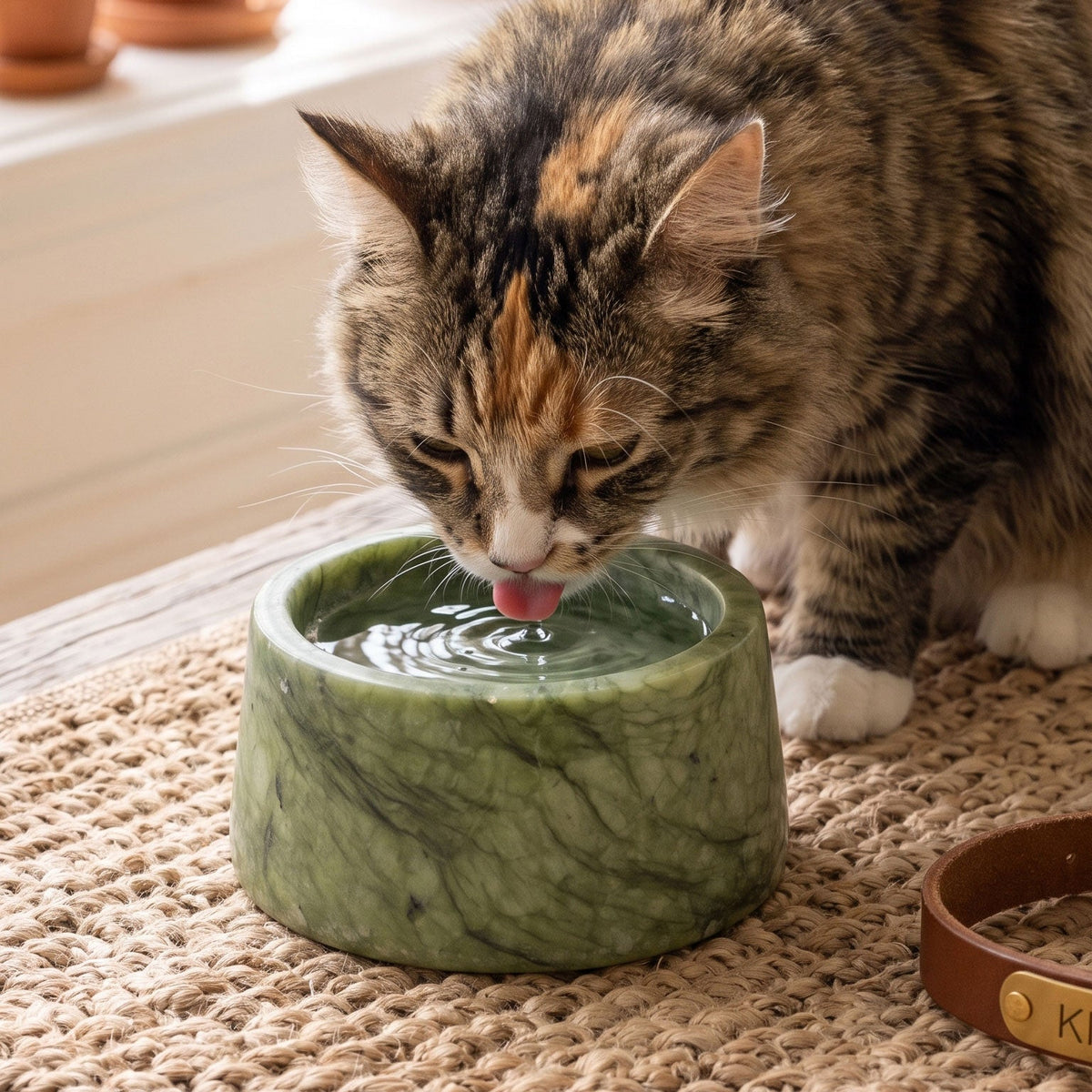Sierra Marble Pet Bowl