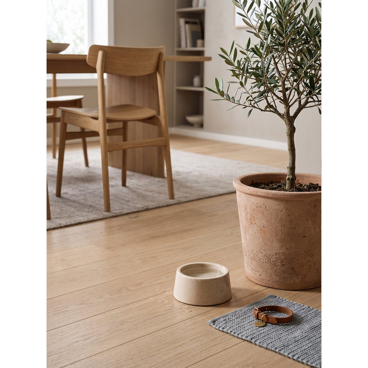 Sierra Marble Pet Bowl