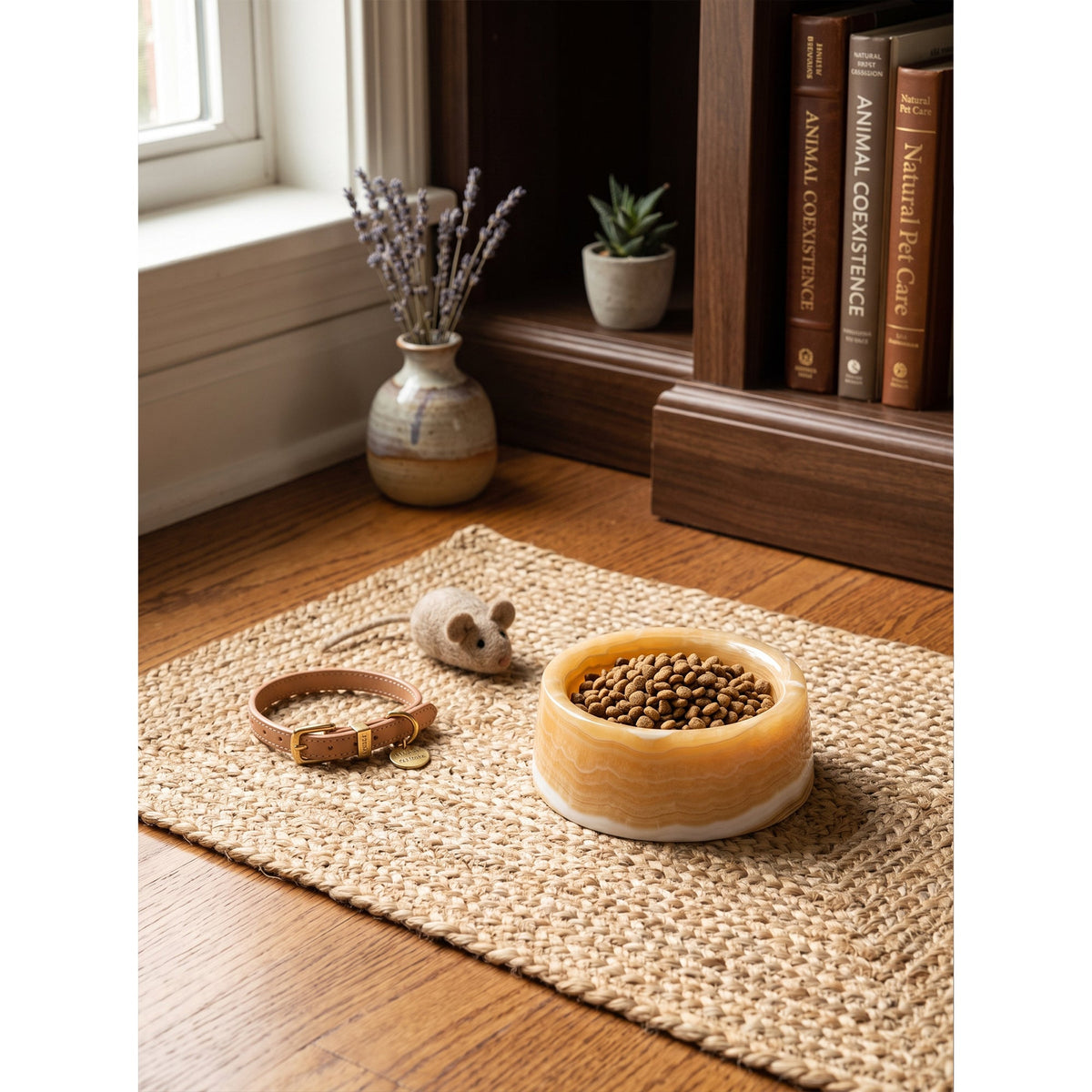 Sierra Marble Pet Bowl