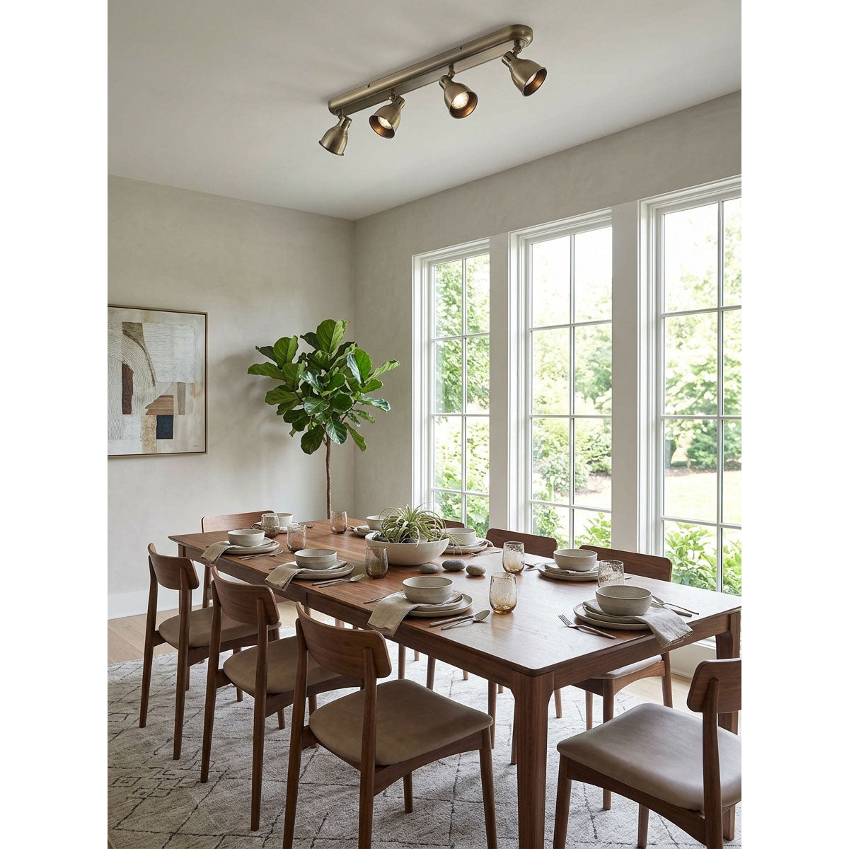 Soho Brass Multi-Directional Spotlight