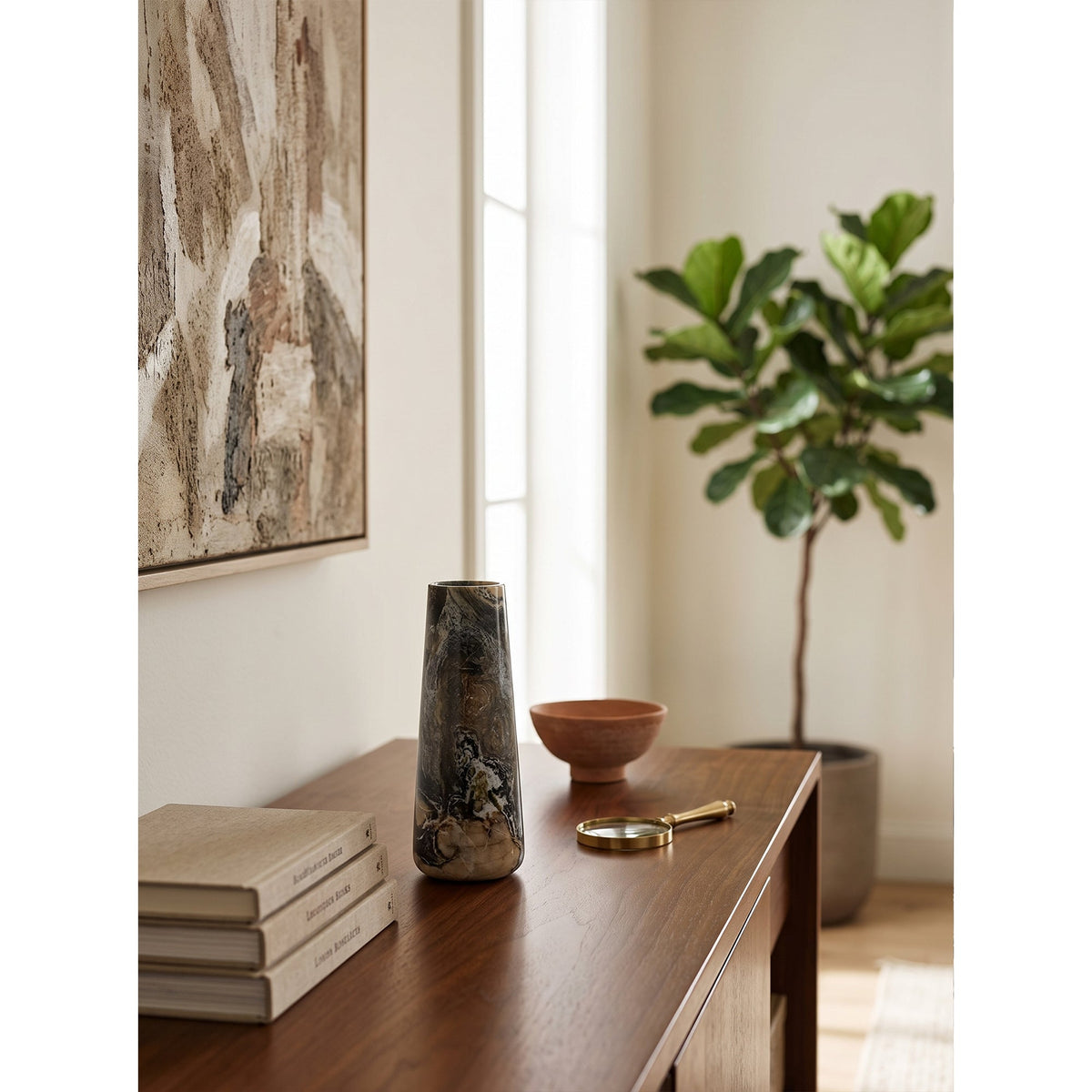 Solano Stone Vase