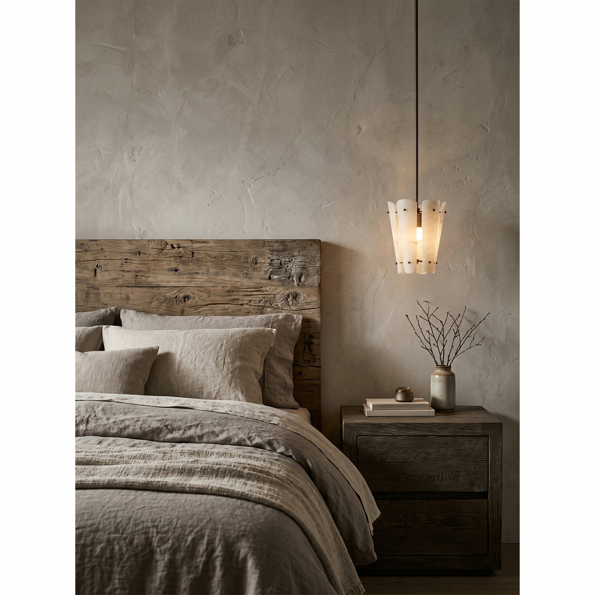 Solvane Alabaster Pendant Lamp
