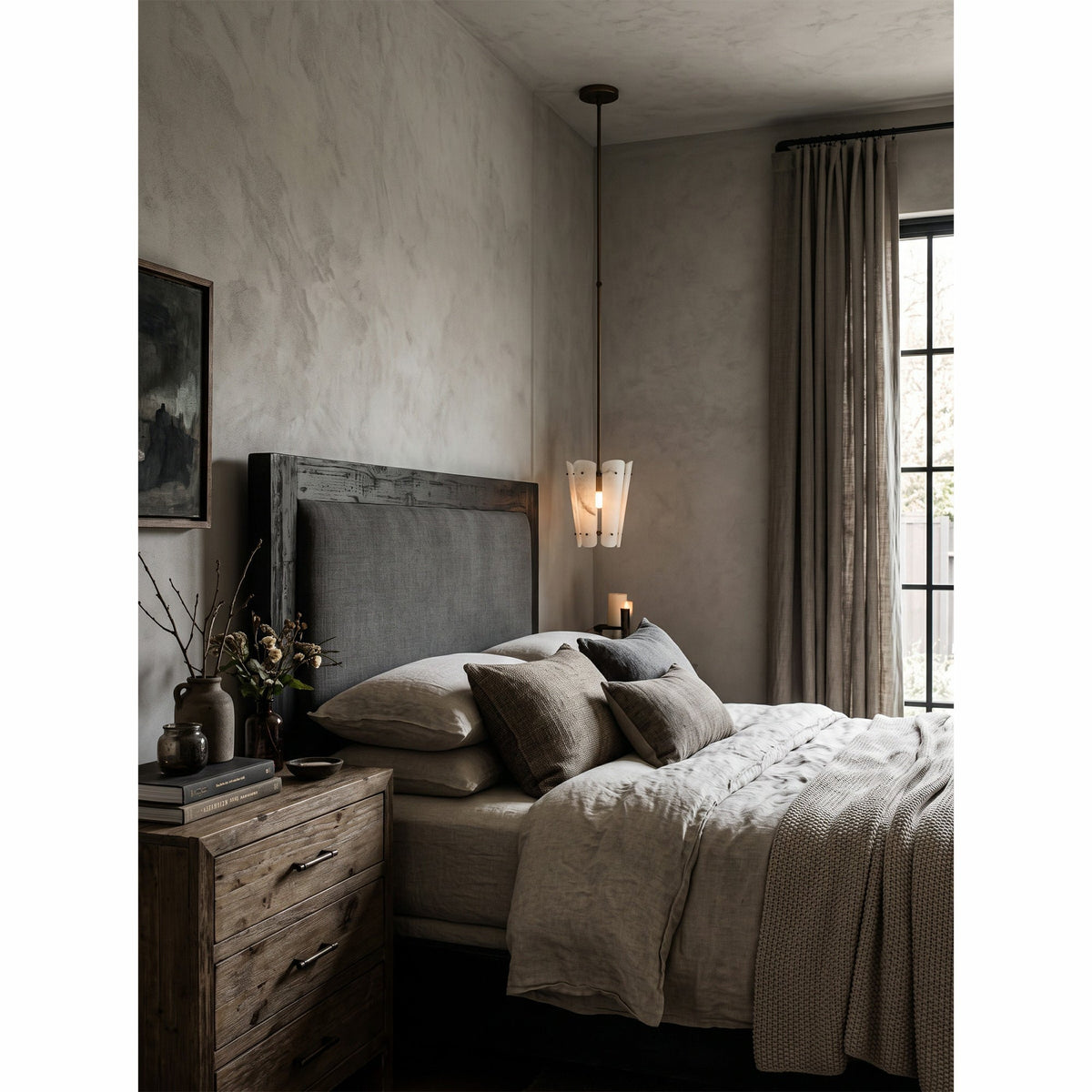 Solvane Alabaster Pendant Lamp