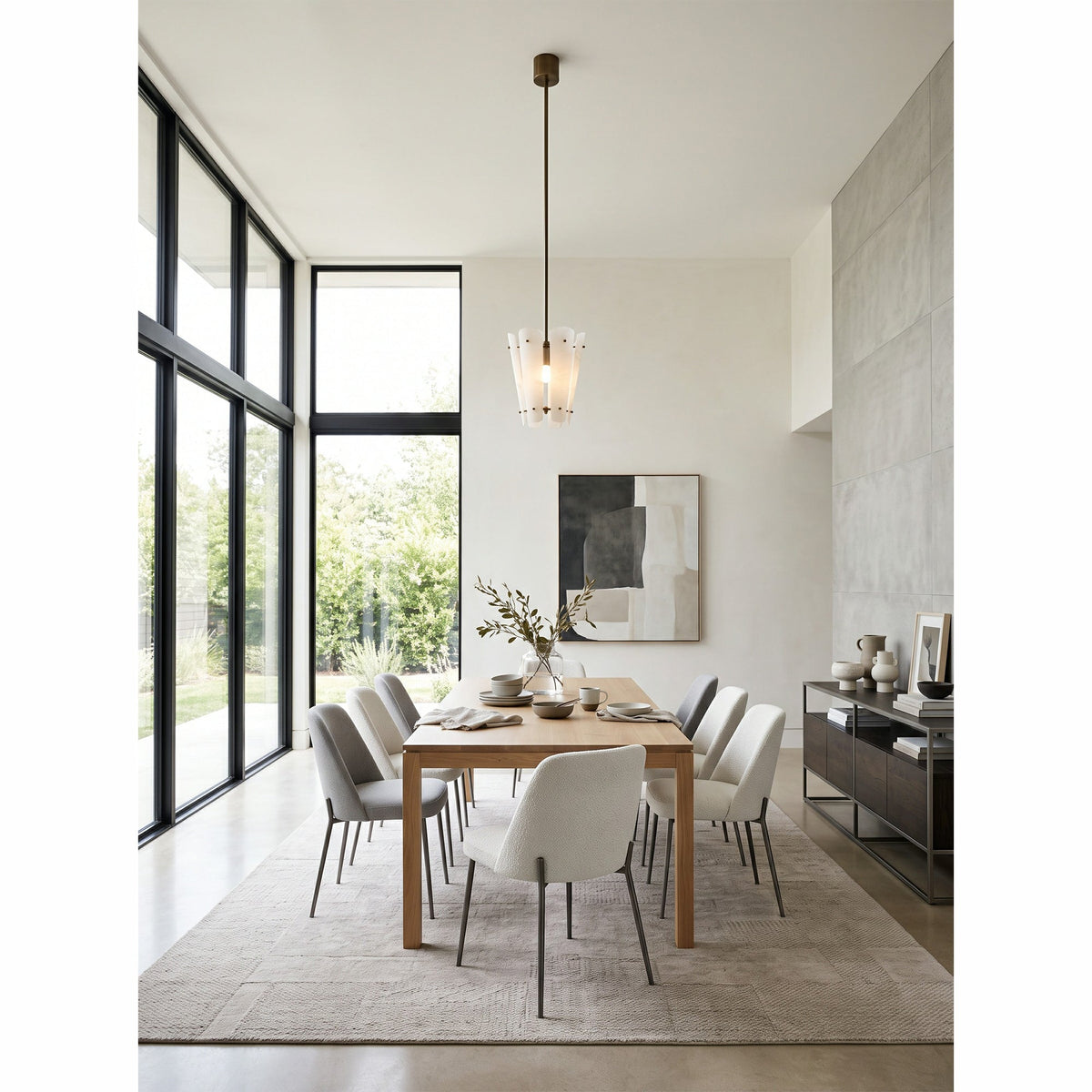 Solvane Alabaster Pendant Lamp