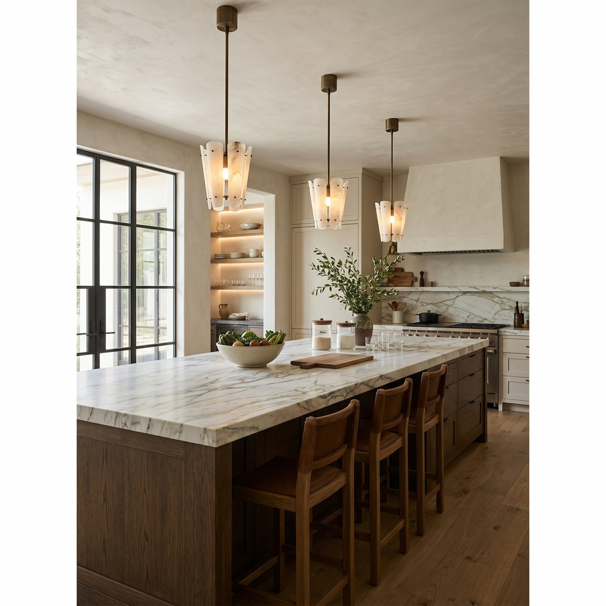 Solvane Alabaster Pendant Lamp
